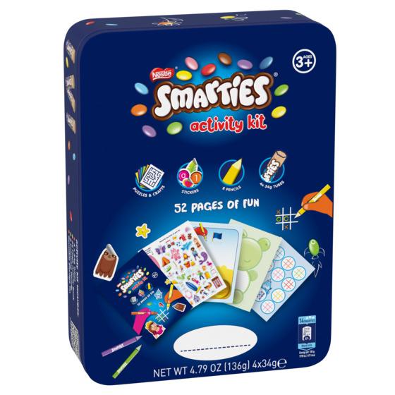 SMARTIES Activity Kit Tin (4x34g)