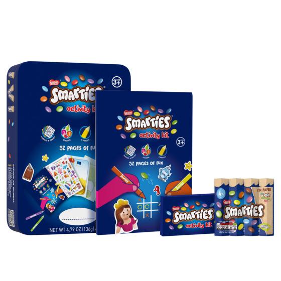 SMARTIES Activity Kit Tin (4x34g)