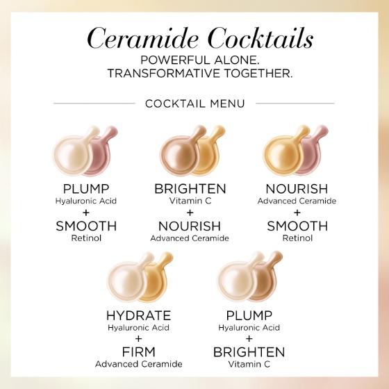 Advanced Ceramide and Retinol Ceramide Capsules Day & Night