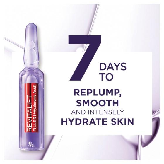 Revitalift Filler Replumping Hyaluronic Acid Ampoules 7x1.3ml 