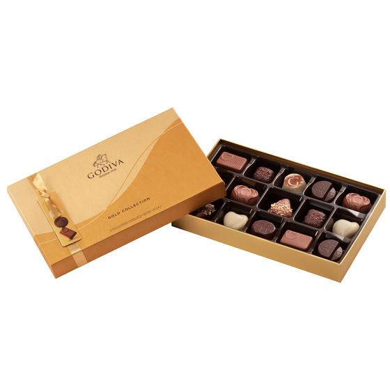 Godiva Gold Rigid Box 15pcs -160g