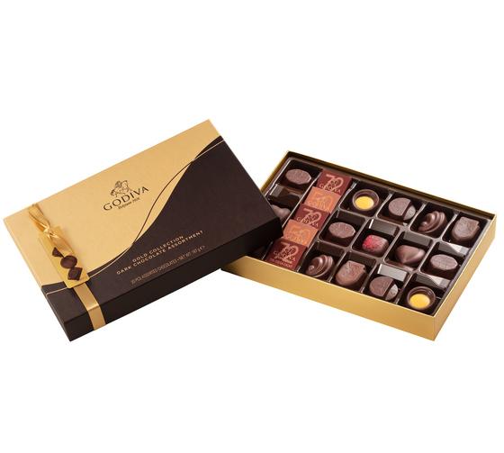 Godiva Connoisseur All Dark 185g 20pcs