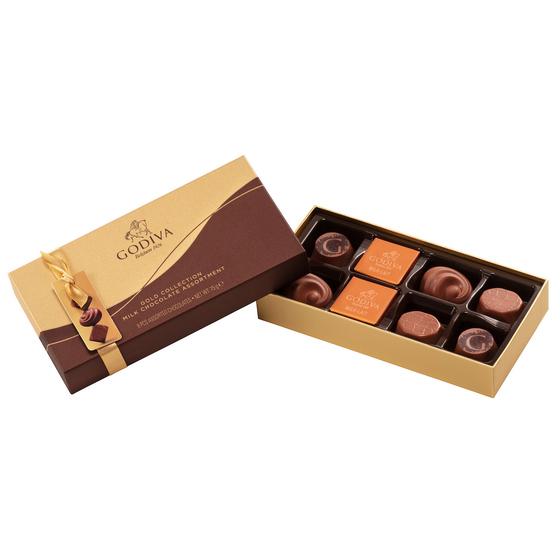 Godiva Connoisseur All Milk 75g 8pcs