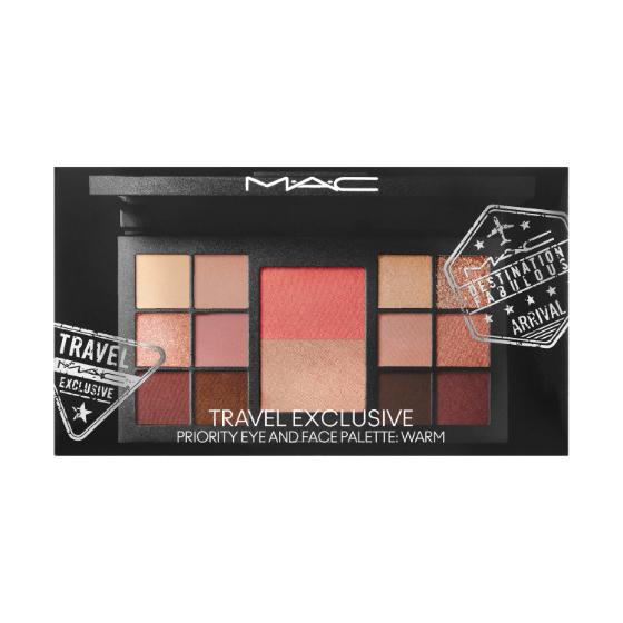 Travel Exclusive Priority Eye and Face Palette Warm Set