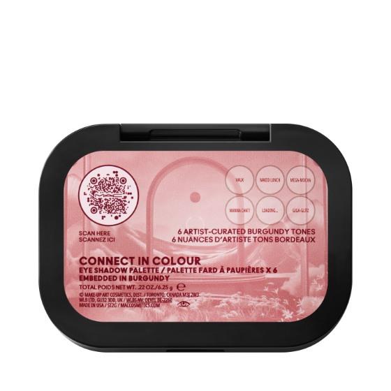 Connect In Colour Eye Shadow Palette: Embedded in Burgundy