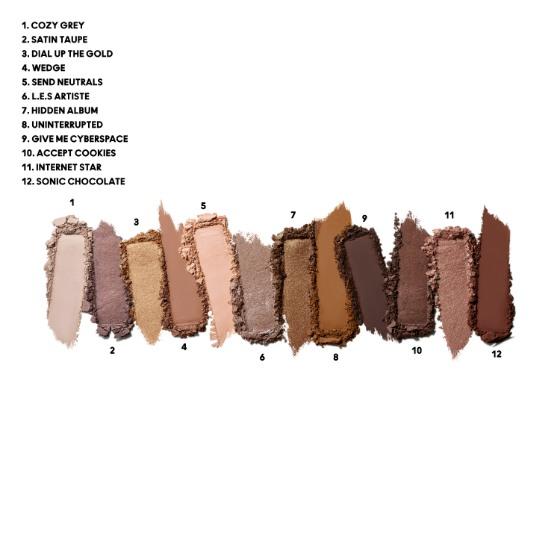 Connect In Colour Eye Shadow Palette: Unfiltered Nudes