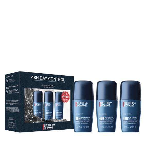 48H Day Control - Deodorant 75ml x 3 Trio Deordorant