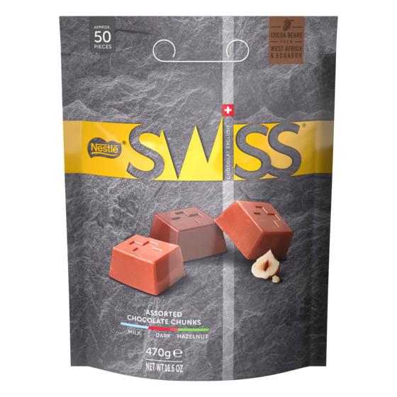 NESTLE SWISS Chunks Bag 470g